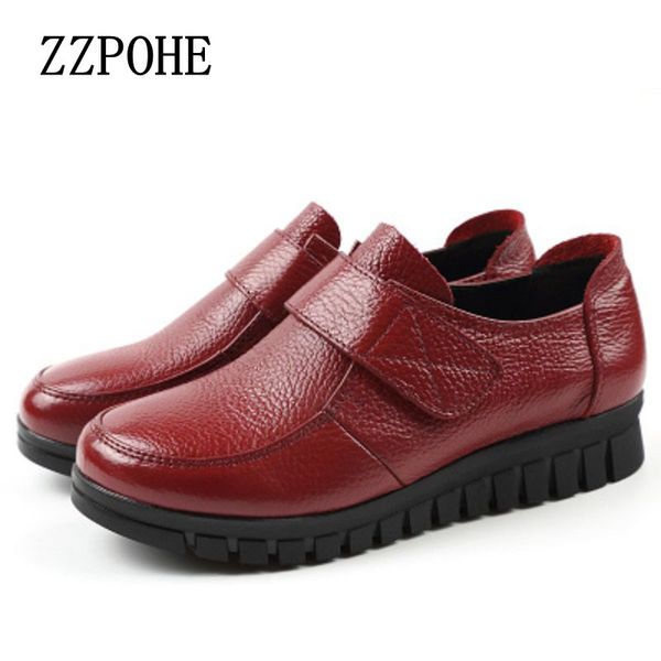 zzpohe spring autumn new leather mother single shoes middle-aged soft comfortable large size woman shoes grandmother flat, Black
zzpohe spring autumn new leather mother single shoes middle-aged soft comfortable large size woman shoes grandmother flat, Black