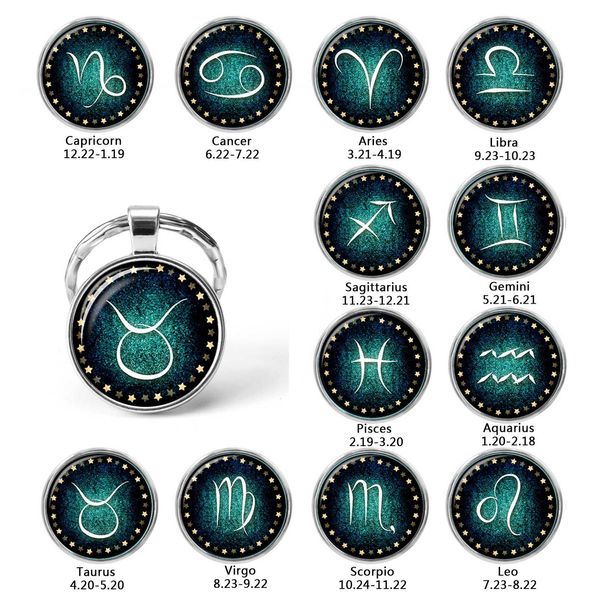 12 constellation jewelry leo virgo libra scorpio sagittarius zodiac sign keychain glass cabochon pendant key chain rings, Slivery;golden
12 constellation jewelry leo virgo libra scorpio sagittarius zodiac sign keychain glass cabochon pendant key chain rings, Slivery;golden