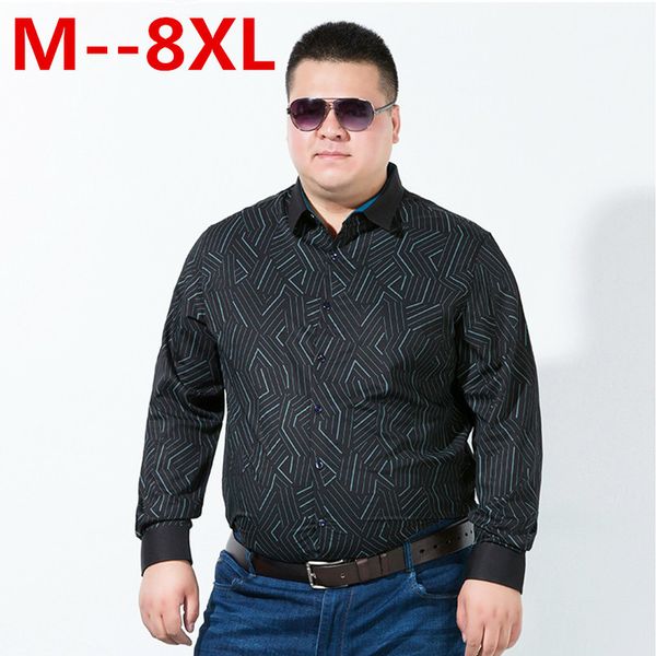 plus size 10xl 8xl 6xl 5xl men casual shirts american style floral men shirts long sleeve designer printed leisure male, White;black
plus size 10xl 8xl 6xl 5xl men casual shirts american style floral men shirts long sleeve designer printed leisure male, White;black
