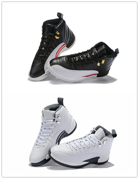 2019 latest 12 dark grey white men basketball shoes 12s reverse taxi black red mens sports sneakers with box
2019 latest 12 dark grey white men basketball shoes 12s reverse taxi black red mens sports sneakers with box