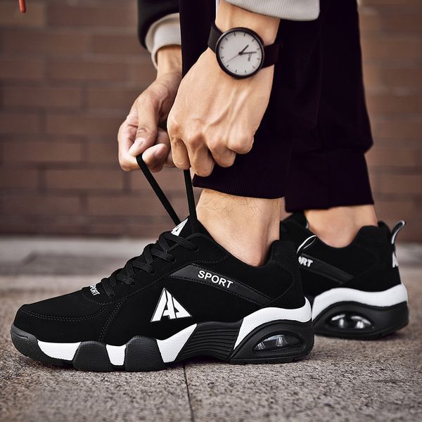 autumn 2019 new korean style of running sports shoes wear-resistant non-slip casual all matching increase sneakers size 39-44, Black
autumn 2019 new korean style of running sports shoes wear-resistant non-slip casual all matching increase sneakers size 39-44, Black