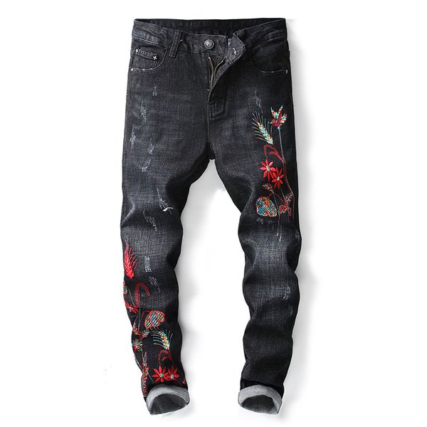 новый ретро хлопок вышивка черные джинсы мужчины голеностопного длина denim брюк мужские джинсы брюки, Blue
новый ретро хлопок вышивка черные джинсы мужчины голеностопного длина denim брюк мужские джинсы брюки, Blue