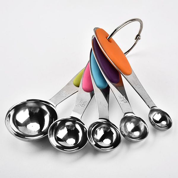 10pcs stainless steel measuring spoons cups set tablespoons measuring set with silicone handle measuring spoons
10pcs stainless steel measuring spoons cups set tablespoons measuring set with silicone handle measuring spoons
