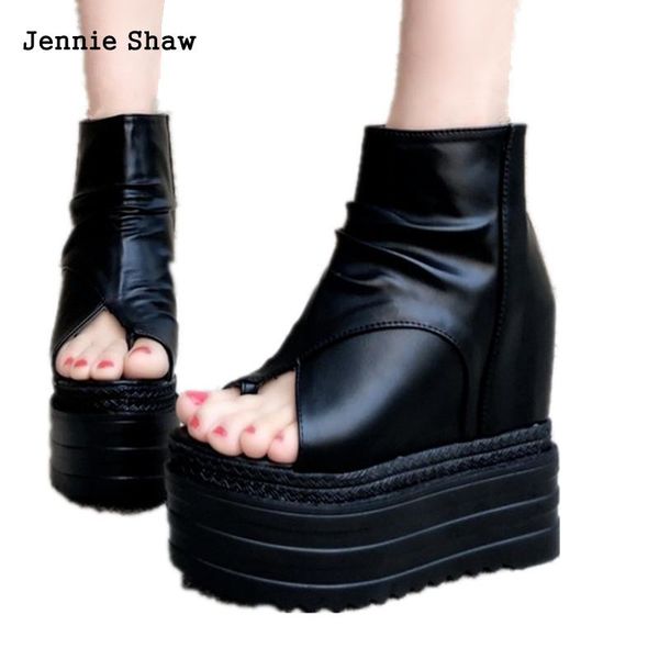 summer new fish mouth open toe ankle boots for women's platforms shoes nshort boots, Black
summer new fish mouth open toe ankle boots for women's platforms shoes nshort boots, Black