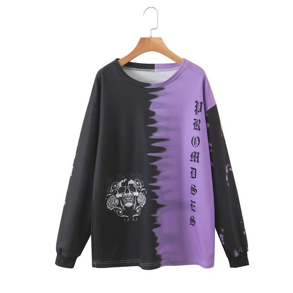 hsa women o-neck hoodies purple black patchwork sweatshirt women print loose sweatshirts hip hop female sweatshirt pullovers top
hsa women o-neck hoodies purple black patchwork sweatshirt women print loose sweatshirts hip hop female sweatshirt pullovers top