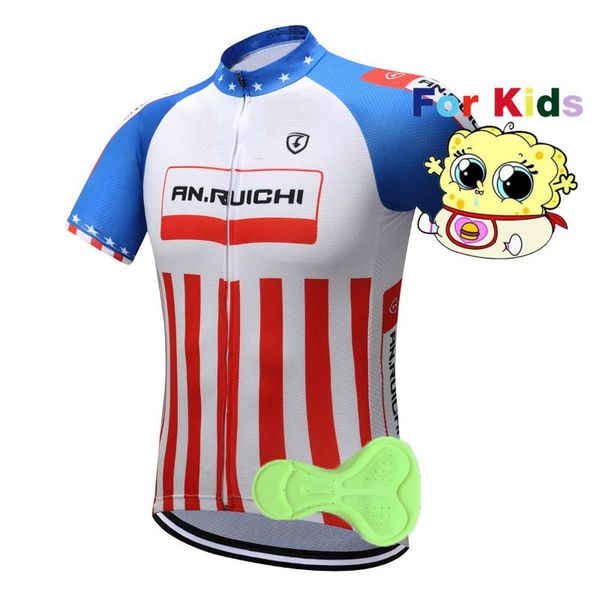 an.ruichi 2020 mtb boys cycling jersey blouse children's carretera bicicletas cycling wear quick-drying ventilation, Black;red
an.ruichi 2020 mtb boys cycling jersey blouse children's carretera bicicletas cycling wear quick-drying ventilation, Black;red