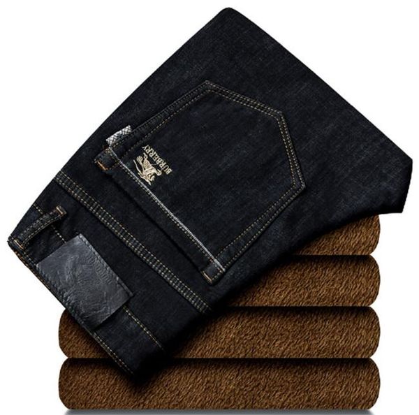 2019 factory direct sales autumn and winter foreign trade big brand plush jeans men's business leisure straight elastic, Blue
2019 factory direct sales autumn and winter foreign trade big brand plush jeans men's business leisure straight elastic, Blue