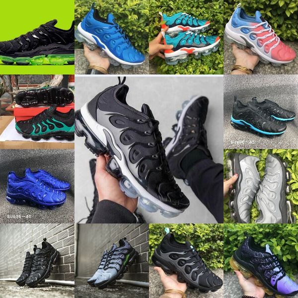 2019 new tn plus rainbow trainer running shoes mens bumblebee be true triple black grey blue designer shoes cushion air tn requin sneakers
2019 new tn plus rainbow trainer running shoes mens bumblebee be true triple black grey blue designer shoes cushion air tn requin sneakers