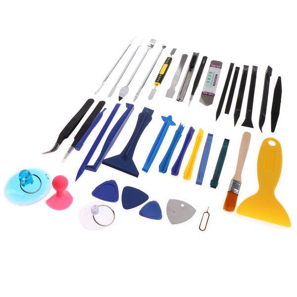 37 in 1 lcd screen opening repair tool kit with tweezers, opening pry tools for cell phone and electronic products maintenance
37 in 1 lcd screen opening repair tool kit with tweezers, opening pry tools for cell phone and electronic products maintenance