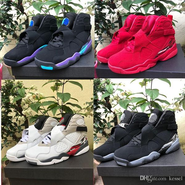 2019 new valentine's day red 8 vii 8s men basketball shoes aqua chrome countdown pack mens outdoor sports sneakers size 8-13
2019 new valentine's day red 8 vii 8s men basketball shoes aqua chrome countdown pack mens outdoor sports sneakers size 8-13