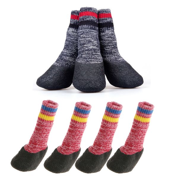 8 pieces anti-slip pet dog socks shoes boot warm cotton socks paw protector m l size
8 pieces anti-slip pet dog socks shoes boot warm cotton socks paw protector m l size