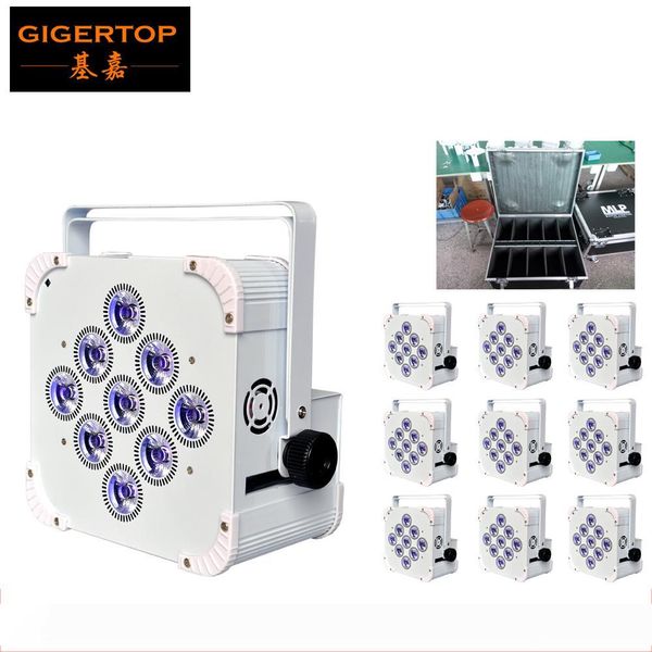 charging flight case pack 10in1 9*18w rgbaw uv remote led par cans stage light led display 13200mha large rechargeable battery
charging flight case pack 10in1 9*18w rgbaw uv remote led par cans stage light led display 13200mha large rechargeable battery
