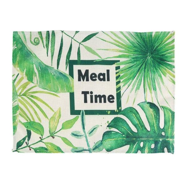 2018 beautiful fresh green leaves pattern western table pad 42*32cm cotton linen dining table mat pad kitchen accessories
2018 beautiful fresh green leaves pattern western table pad 42*32cm cotton linen dining table mat pad kitchen accessories