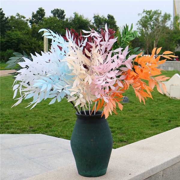 95cm artificial willow leaf artificial plants fake flower wedding party christmas home decoration diy
95cm artificial willow leaf artificial plants fake flower wedding party christmas home decoration diy
