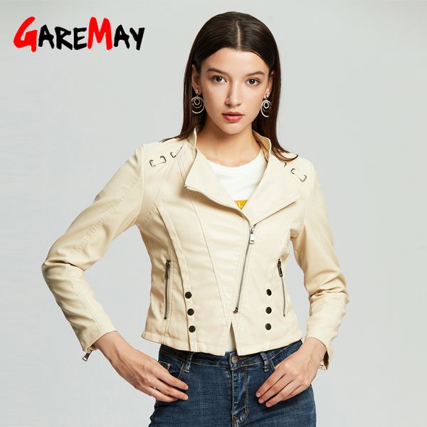 garemay faux leather jackets women red long sleeve ladies autumn short winter leather jackets for women 2019, Black
garemay faux leather jackets women red long sleeve ladies autumn short winter leather jackets for women 2019, Black