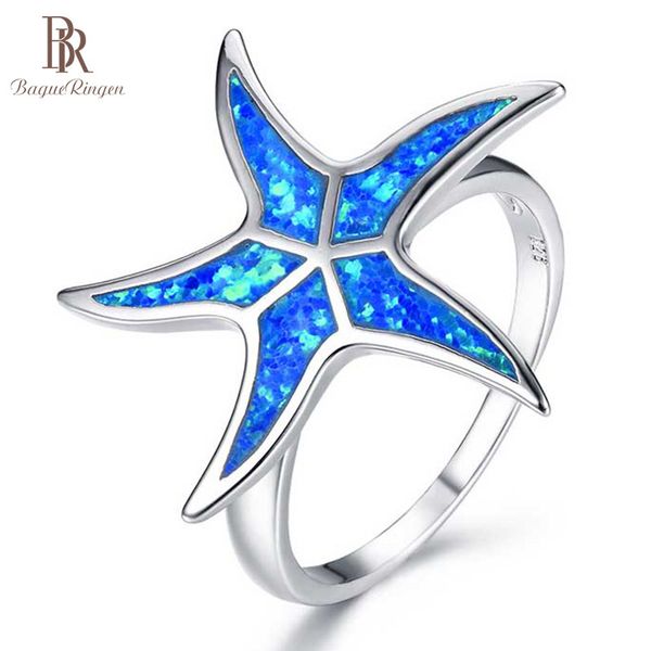 bague ringen 100% real silver ring starfish ring for women blue opal jewelry birthday wedding party female gift wholesale ly191226, Slivery;golden
bague ringen 100% real silver ring starfish ring for women blue opal jewelry birthday wedding party female gift wholesale ly191226, Slivery;golden