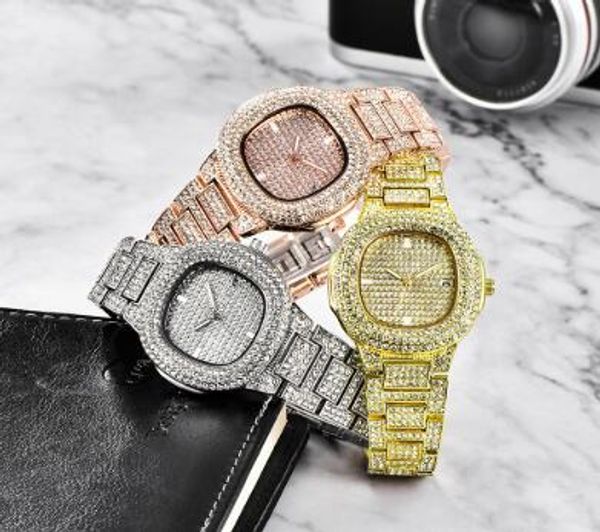 Мужские часы Top Brand Full стали Rhinestone Dourado кварцевые наручные часы Мода алмаз Часы Montre
Мужские часы Top Brand Full стали Rhinestone Dourado кварцевые наручные часы Мода алмаз Часы Montre