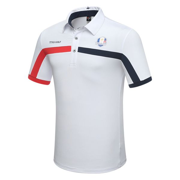 2019 men golf t shirt summer breathable short sleeve t shirt men turn down collar training tennis sportswear d0653, Black;blue
2019 men golf t shirt summer breathable short sleeve t shirt men turn down collar training tennis sportswear d0653, Black;blue