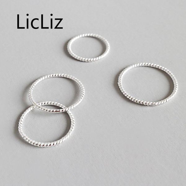 licliz 2019 new 925 sterling silver twisted braided rope rings for women men stackable ring jewelry anillos bijoux femme lr0724, Golden;silver
licliz 2019 new 925 sterling silver twisted braided rope rings for women men stackable ring jewelry anillos bijoux femme lr0724, Golden;silver