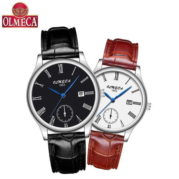 olmeca men's watches luxury wristwatch for men&women 2018 simple fashion quartz watch waterproof calendar date thin&slim dial, Slivery;brown
olmeca men's watches luxury wristwatch for men&women 2018 simple fashion quartz watch waterproof calendar date thin&slim dial, Slivery;brown