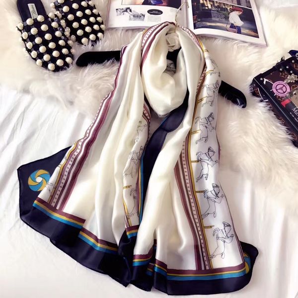 carriage shawls mimic silk women long pashmina spring-summer european american big autumn winter high-end scarves for woman, Blue;gray
carriage shawls mimic silk women long pashmina spring-summer european american big autumn winter high-end scarves for woman, Blue;gray