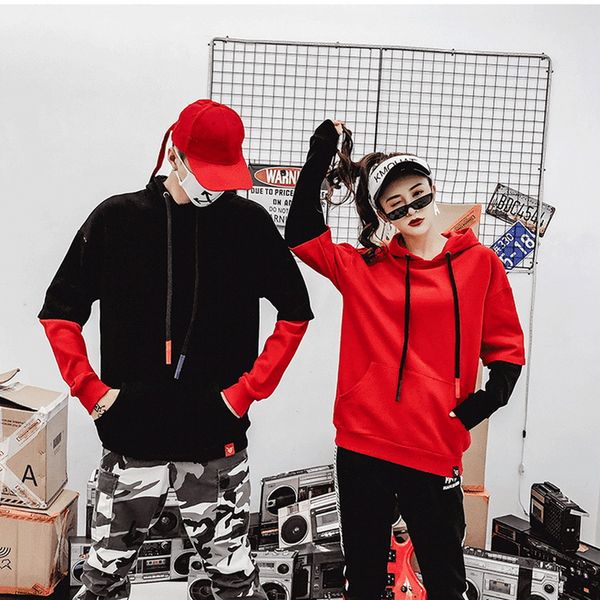 fake two-piece pullover net red sweater hip-hop trend japan and south korea color matching high-quality men and women, White;black
fake two-piece pullover net red sweater hip-hop trend japan and south korea color matching high-quality men and women, White;black