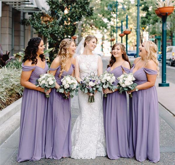 lavender bridesmaid dresses a line chiffon long summer country garden formal wedding party guest maid of honor gowns plus size, White;pink
lavender bridesmaid dresses a line chiffon long summer country garden formal wedding party guest maid of honor gowns plus size, White;pink