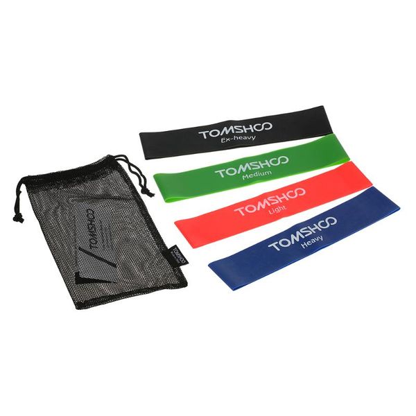 tomshoo 4pcs exercise fitness resistance bands latex gym strength training loops bands workout home fitness equipment
tomshoo 4pcs exercise fitness resistance bands latex gym strength training loops bands workout home fitness equipment