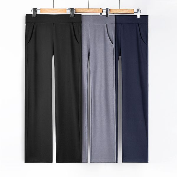 2020 spring and autumn wild high waist wide leg sports casual pants female straight was thin elastic comfortable knit trousers, Black;white
2020 spring and autumn wild high waist wide leg sports casual pants female straight was thin elastic comfortable knit trousers, Black;white