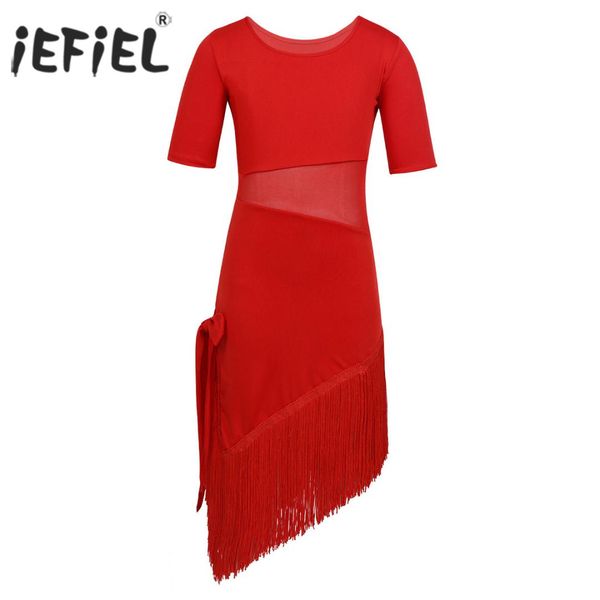 2019 kids girls dance wear splice irregular tassels hem dress with hair clip latin lyrical ballroom rumba tango leotard costume, Black;red
2019 kids girls dance wear splice irregular tassels hem dress with hair clip latin lyrical ballroom rumba tango leotard costume, Black;red