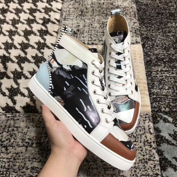 with box u35 46 fa hion de igner printed leather ca ual flat high red bottom hoe for men and women party neaker hoe
with box u35 46 fa hion de igner printed leather ca ual flat high red bottom hoe for men and women party neaker hoe