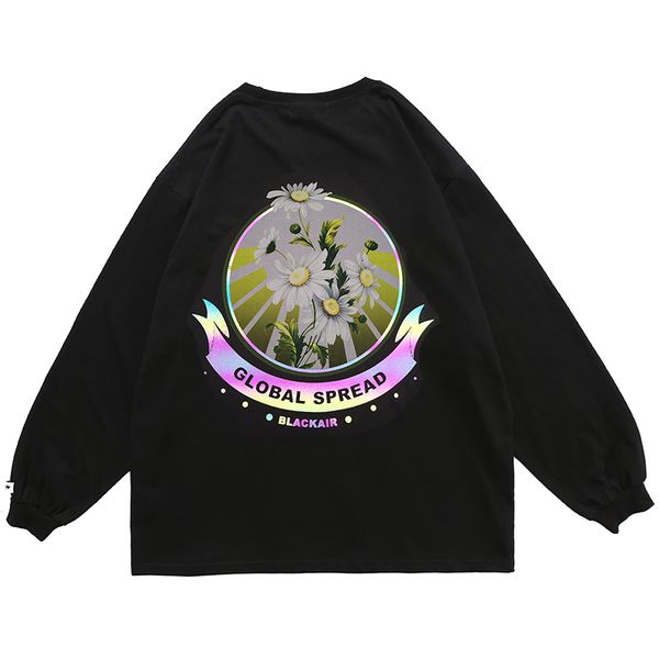 mens hip hop reflective oversized t shirt daisy print harajuku streetwear tshirts long sleeve fashion large cotton tees shirts, White;black
mens hip hop reflective oversized t shirt daisy print harajuku streetwear tshirts long sleeve fashion large cotton tees shirts, White;black