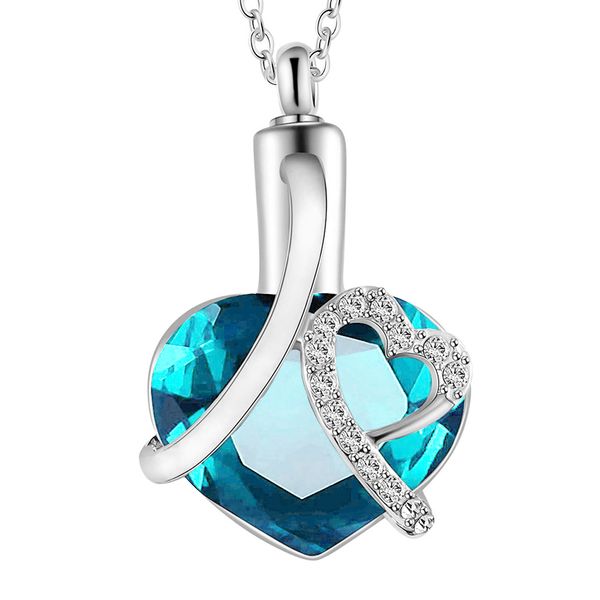 birthstone cremation jewelry for ashes stainless steel urn pendant keepsake memorial cremation urn necklace for women, Silver
birthstone cremation jewelry for ashes stainless steel urn pendant keepsake memorial cremation urn necklace for women, Silver