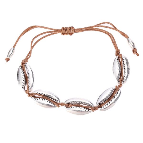 bohemia vintage shell rope chain bracelet women beach sea shell bracelet anklet jewelry party gift wholesale, Golden;silver
bohemia vintage shell rope chain bracelet women beach sea shell bracelet anklet jewelry party gift wholesale, Golden;silver