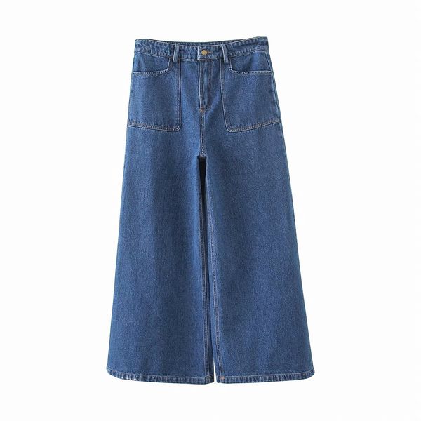 spring new style versatile simple solid color high-waisted loose retro washing jeans wide-leg mopping trousers women's s30123, Blue
spring new style versatile simple solid color high-waisted loose retro washing jeans wide-leg mopping trousers women's s30123, Blue