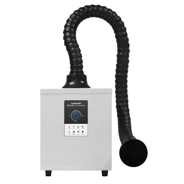 knokoo fes150 mini soldering laser smoke absorber and air purifier dust cigarette removal machine, chemical welding fume extractor with sing
knokoo fes150 mini soldering laser smoke absorber and air purifier dust cigarette removal machine, chemical welding fume extractor with sing