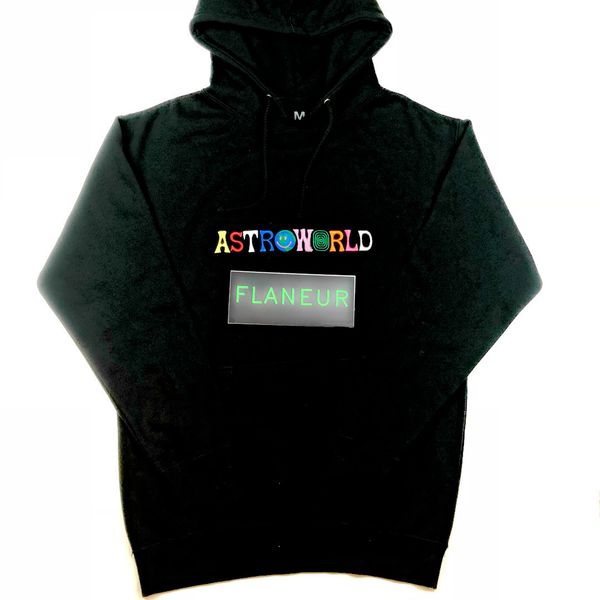 2018 astroworld hoodie mens designer fleece sweatshirts aw embroidery hip hop pullover new travis dropshipping, Black
2018 astroworld hoodie mens designer fleece sweatshirts aw embroidery hip hop pullover new travis dropshipping, Black