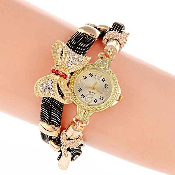 2019 fashion new women ladies cross leather watch bowknot diamond leaf pendant bracelet watch dress leisure quartz wrist watches, Slivery;brown
2019 fashion new women ladies cross leather watch bowknot diamond leaf pendant bracelet watch dress leisure quartz wrist watches, Slivery;brown