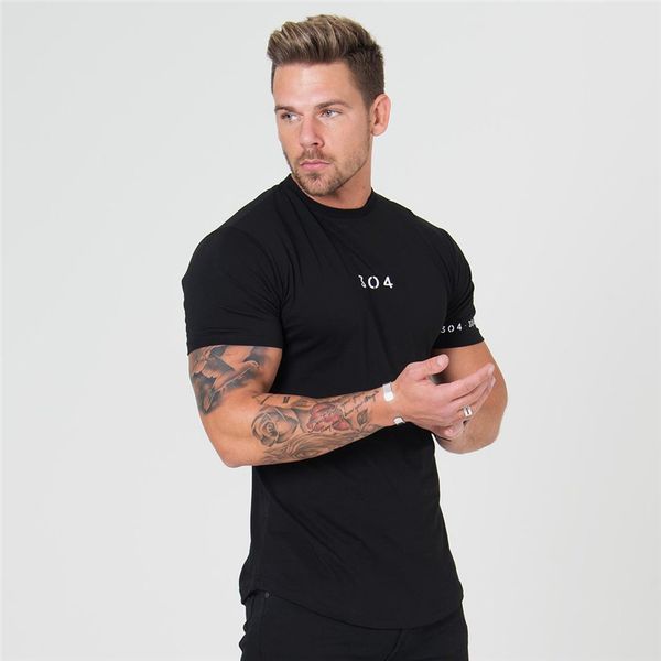 2018 newthe summer gyms bodybuilding t-shirt printed cotton shirts crossfits brand slim fashion casual short tee clothing, White;black
2018 newthe summer gyms bodybuilding t-shirt printed cotton shirts crossfits brand slim fashion casual short tee clothing, White;black