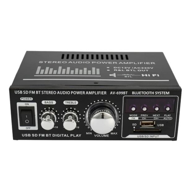 ac 220v / dc12v hifi audio stereo power for car and home 2ch lcd display / bt fm radio 400w power remote control
ac 220v / dc12v hifi audio stereo power for car and home 2ch lcd display / bt fm radio 400w power remote control