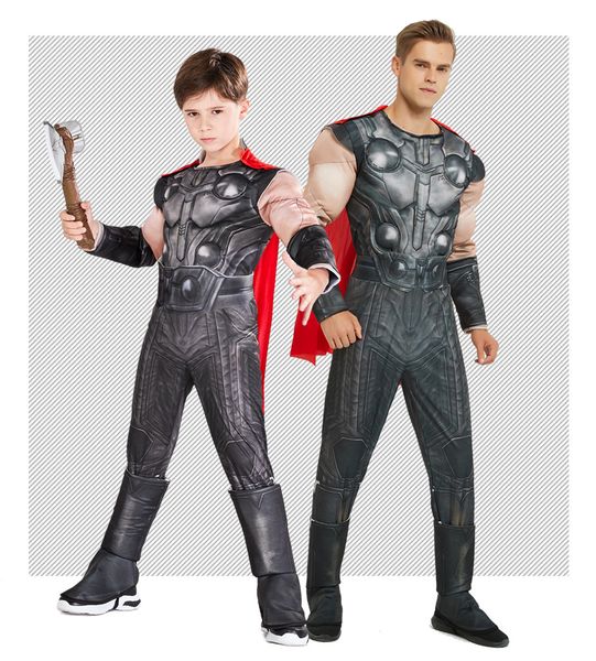 as superhero kids adults muscle thor cosplay costumes clothes with harmmer avengers child stormbreaker halloween costumes as, Black;red
as superhero kids adults muscle thor cosplay costumes clothes with harmmer avengers child stormbreaker halloween costumes as, Black;red