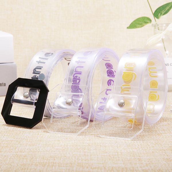 color letter transparent dress women's simple all-match perforated belt students and women's decorative dress belt width, Black;brown
color letter transparent dress women's simple all-match perforated belt students and women's decorative dress belt width, Black;brown