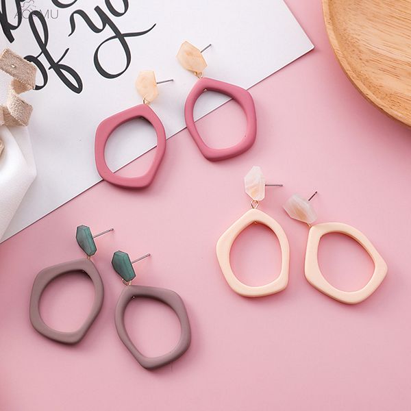 aomu new design sweet irregular hit color geometric acrylic long big drop earrings for women marble dangle jewelry pendientes, Silver
aomu new design sweet irregular hit color geometric acrylic long big drop earrings for women marble dangle jewelry pendientes, Silver