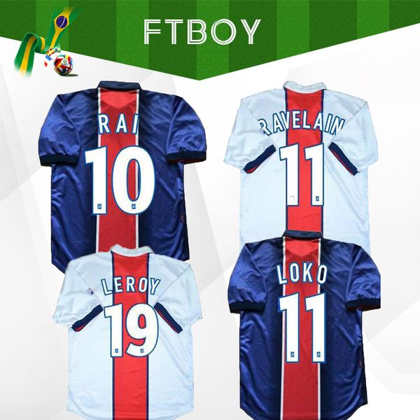 1998 1999 psg retro soccer jersey worns simone okocha leroy avelaine adailton 98 99 home blue rai classic paris camisas de futebol s-xxl
1998 1999 psg retro soccer jersey worns simone okocha leroy avelaine adailton 98 99 home blue rai classic paris camisas de futebol s-xxl