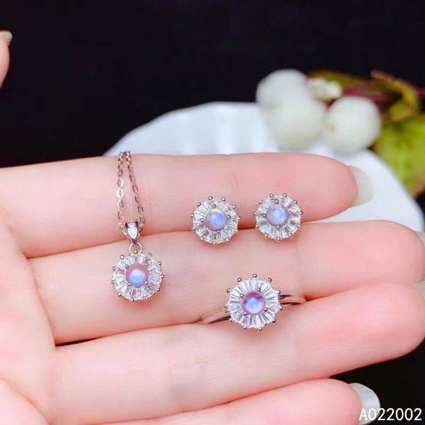 kjjeaxcmy fine jewelry 925 sterling silver inlaid natural moonstone female ring pendant earring set supports test, Black
kjjeaxcmy fine jewelry 925 sterling silver inlaid natural moonstone female ring pendant earring set supports test, Black