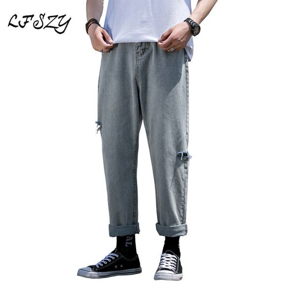 jeans men 2019 men's autumn new japanese jeans men's tide brand holes retro vintage cropped pants more sizes -xxl, Blue
jeans men 2019 men's autumn new japanese jeans men's tide brand holes retro vintage cropped pants more sizes -xxl, Blue