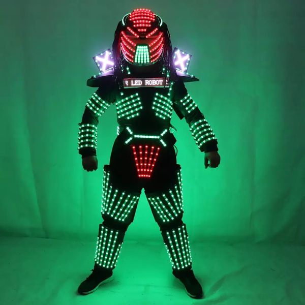 led robot costumes clothes led lights luminous stage dance performance show dress for night club
led robot costumes clothes led lights luminous stage dance performance show dress for night club