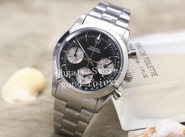 vintage men's quartz chronograph watch mens panda dial swiss ronda cosmograph stainless steel watches men antique perpetual wristwatche, Slivery;brown
vintage men's quartz chronograph watch mens panda dial swiss ronda cosmograph stainless steel watches men antique perpetual wristwatche, Slivery;brown