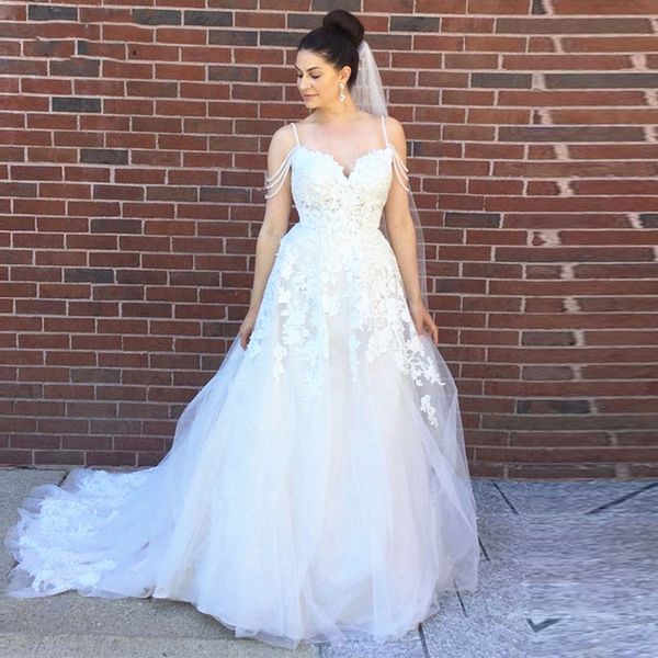 beading cap sleeve wedding dresses flower appliqued lace tulle a line boho bridal gowns bohemian sweep train vestidos de noiva, White
beading cap sleeve wedding dresses flower appliqued lace tulle a line boho bridal gowns bohemian sweep train vestidos de noiva, White