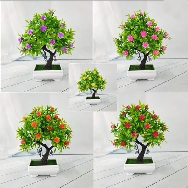 artificial plants bonsai simulation plastic small tree pot plant potted ornament christmas decoration home garden decor
artificial plants bonsai simulation plastic small tree pot plant potted ornament christmas decoration home garden decor